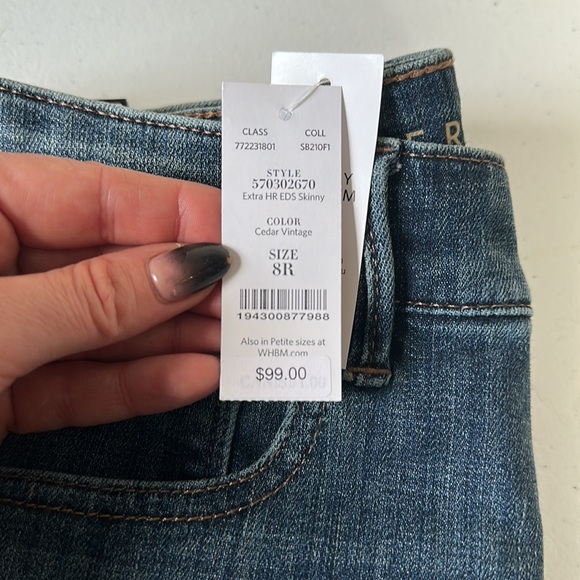 WHBM EVERYDAY SOFR DENIM size 8 - Picture 5 of 5